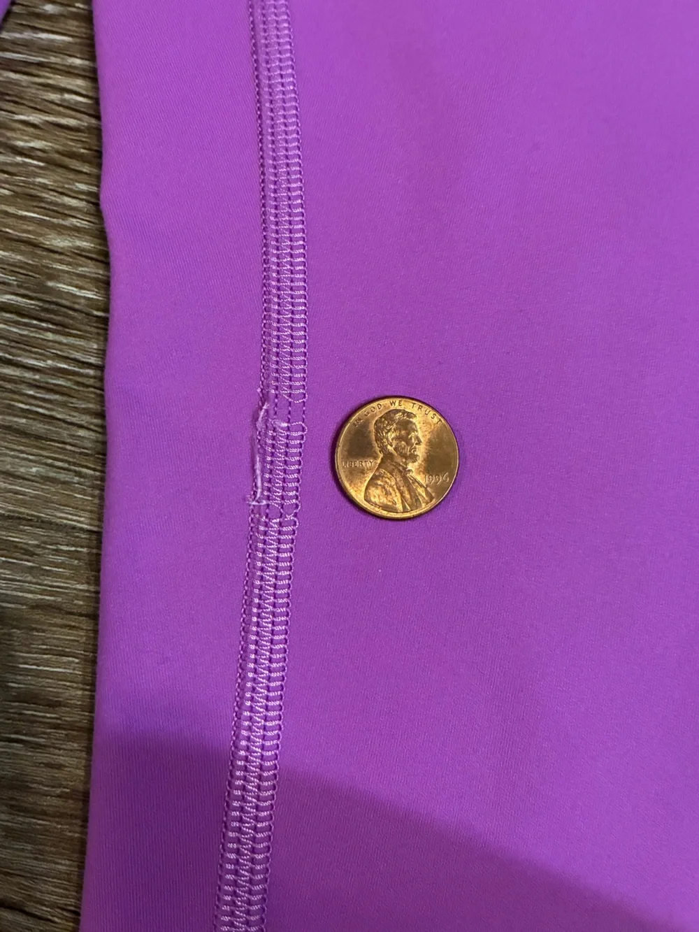 Lululemon Wunder Train High-Rise Tight with Pockets 25" in Moonlit Magenta Sz 6 - Picture 8 of 9
